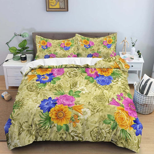 Housse de Couette Motif Vintage