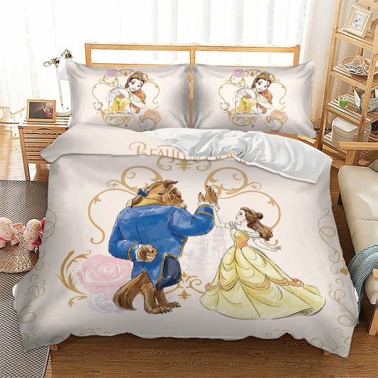 Housse de Couette La Belle et la Bête