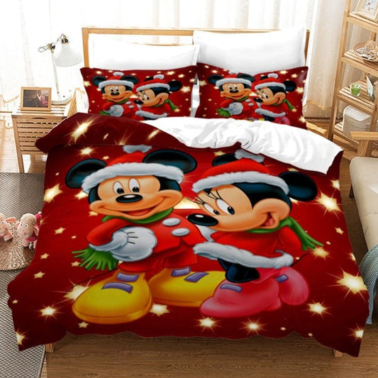 Housse de Couette Mickey Noël
