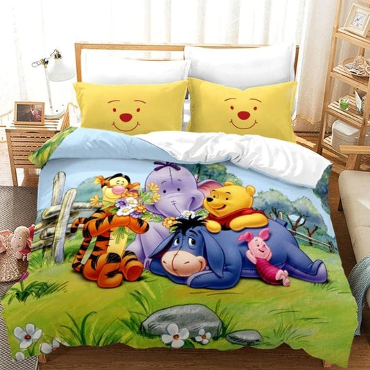 Housse de Couette Winnie l'Ourson 1 Personne