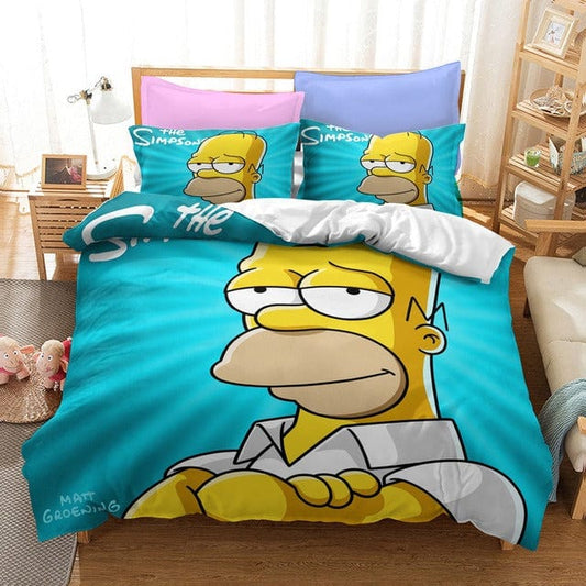 Housse de Couette Simpson 2 Personnes