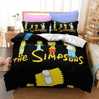Housse de Couette Simpson 1 Personne