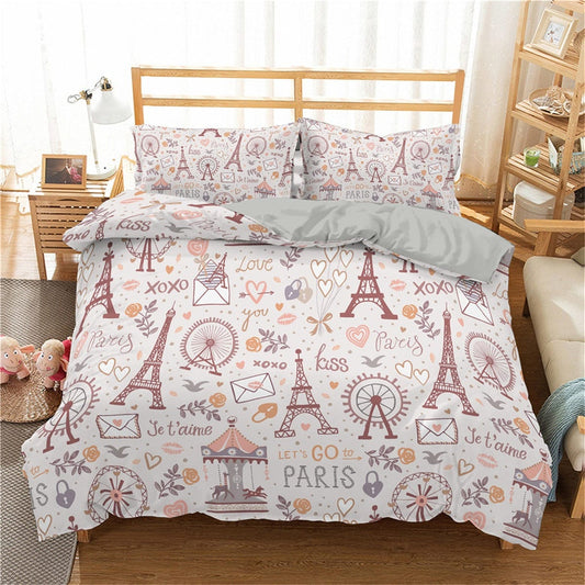 Housse de Couette Paris Love