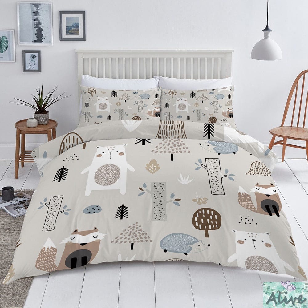 Housse de Couette Enfant Forêt