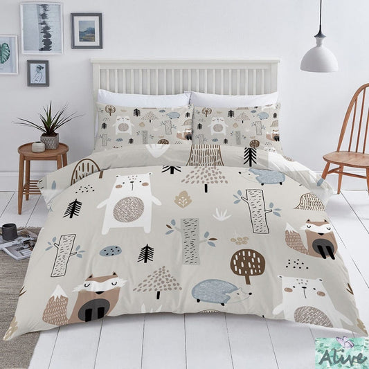 Housse de Couette Enfant Forêt