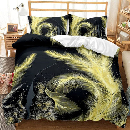Parure Housse de Couette Plume