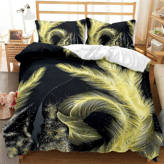 Parure Housse de Couette Plume