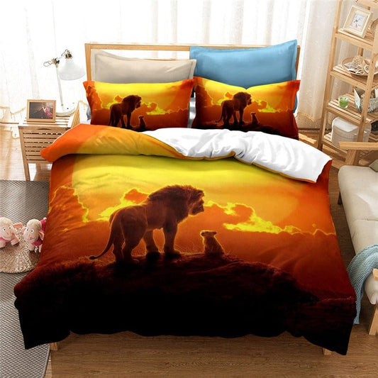 Housse de Couette Le Roi Lion 1 Personne