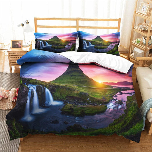 Housse de Couette Motif Nature