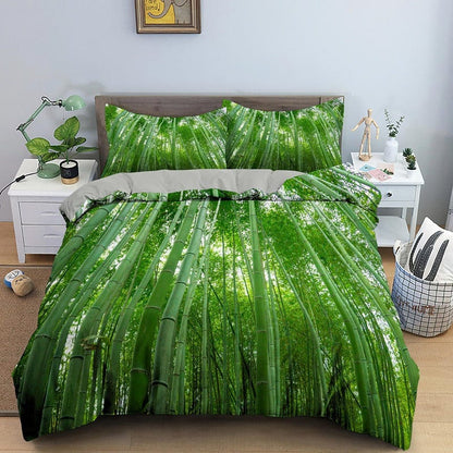 Housse de Couette 220x240 Bambou