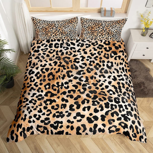 Housse de Couette Léopard 200x200