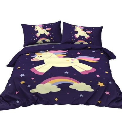Couette de Lit Licorne