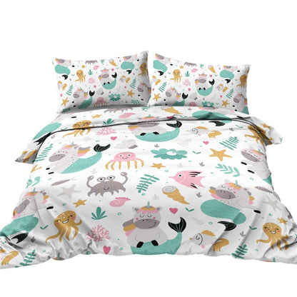 Couette Imprimée Licorne