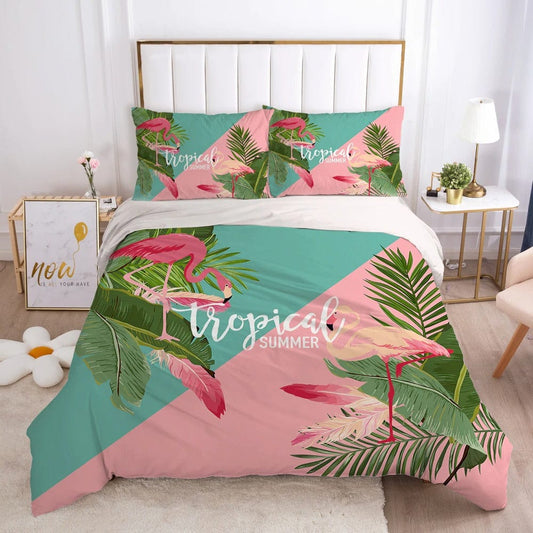 Housse de Couette 140x200 Tropical