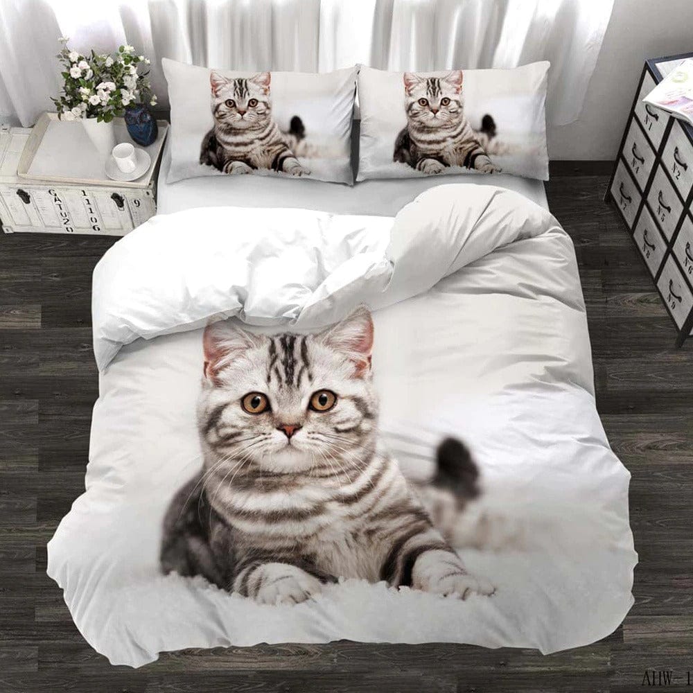 Housse de Couette 2 Personnes Chat