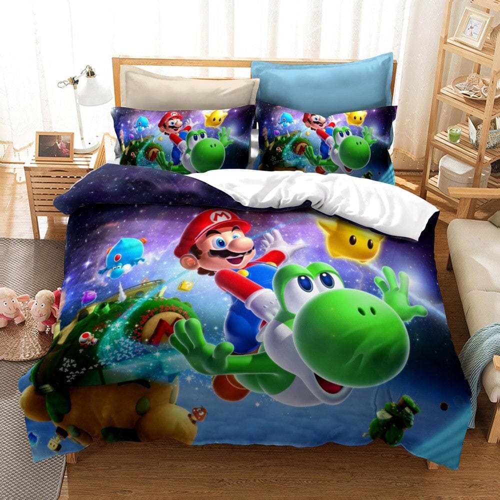 Housse de Couette 2 Personnes Mario