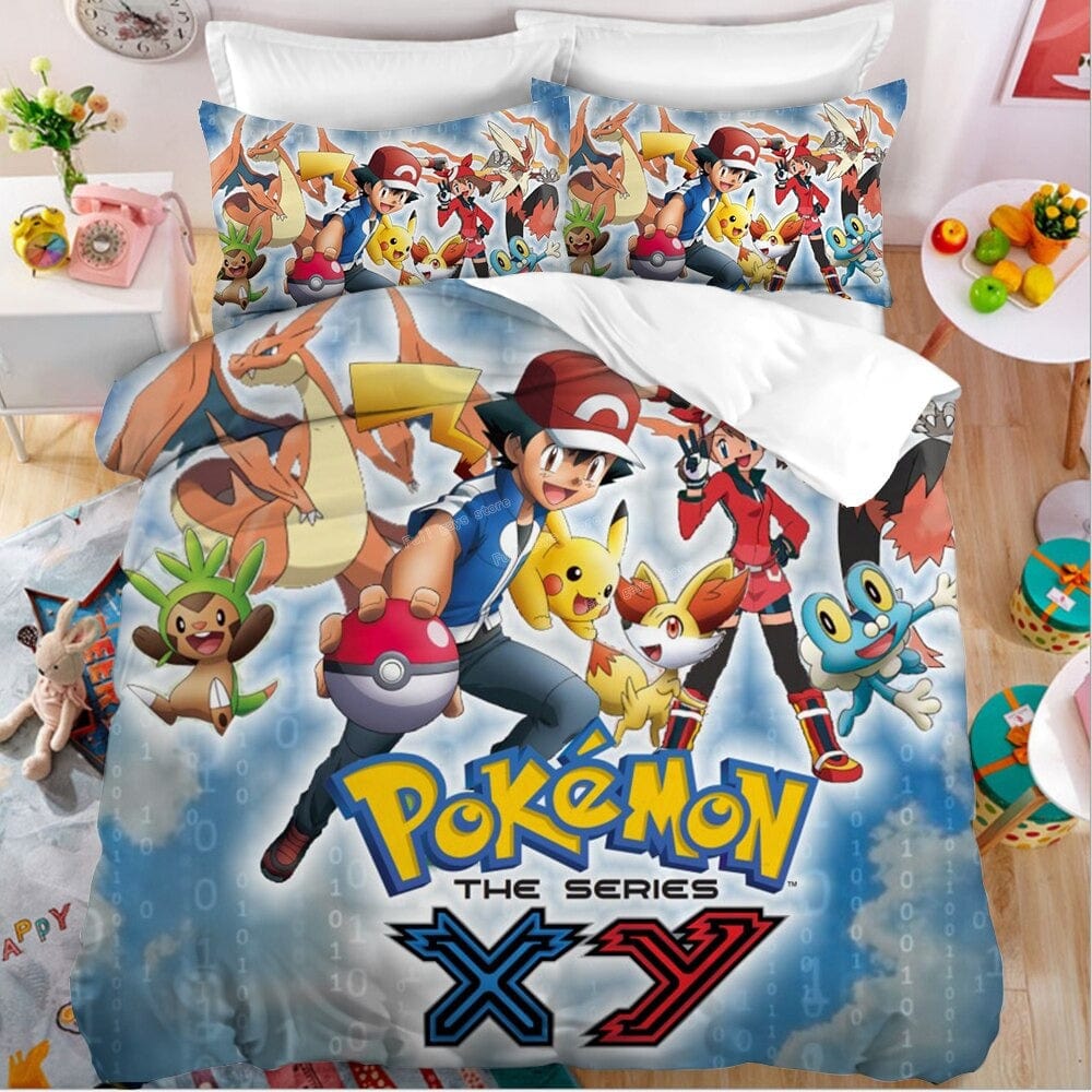 Housse de Couette 2 Personnes Pokémon 