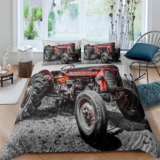 Housse de Couette 2 Personnes Tracteur