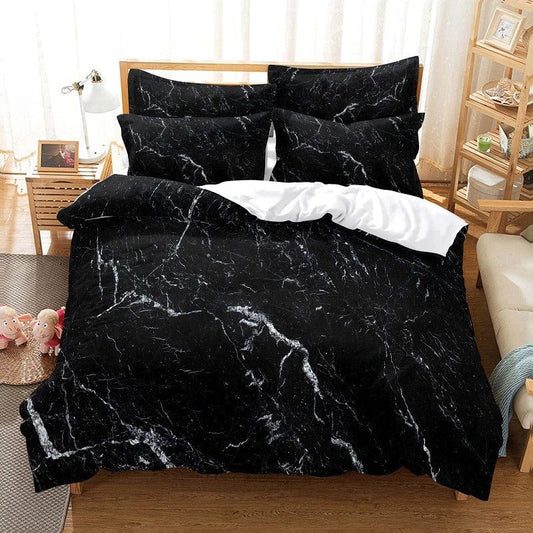 Housse de Couette 200x200 Marbre