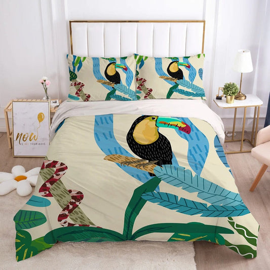 Housse de Couette 240x260 Tropical