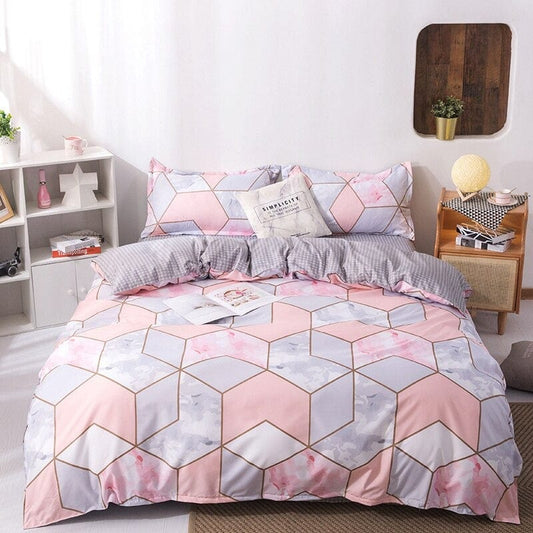 Housse de Couette Ado Grise