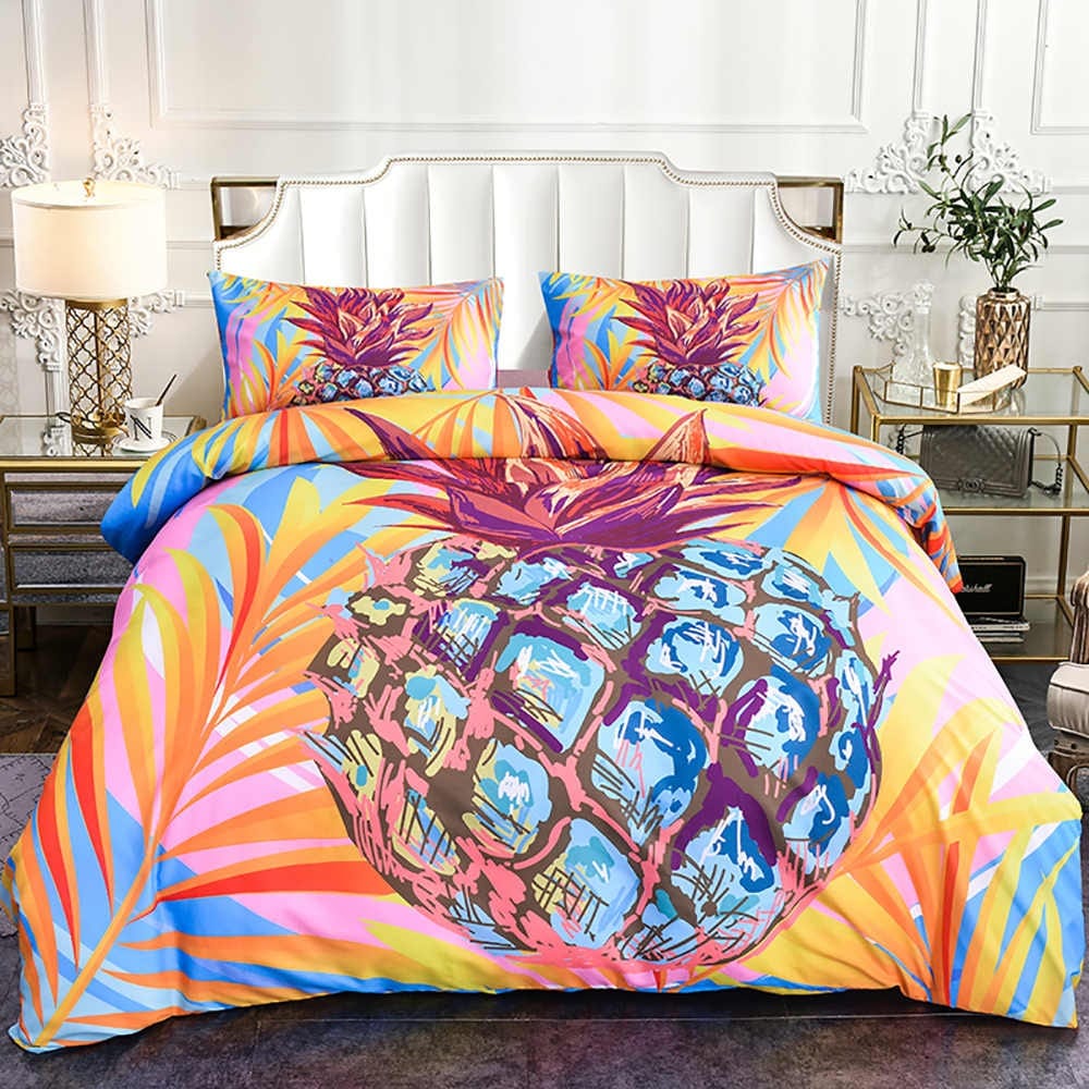 Housse de Couette Ananas