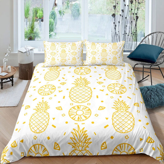 Housse de Couette Ananas 220x240