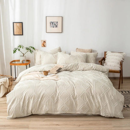 Housse de Couette Beige 200x200