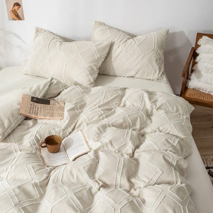 Housse de Couette Beige 200x200