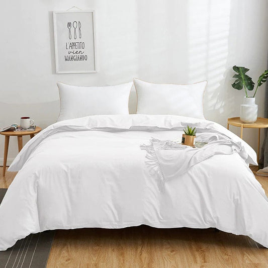 Housse de Couette Blanche 160x200