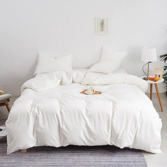 Housse de Couette Blanche 220x240