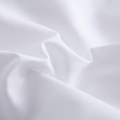 Housse de Couette Blanche et Rose Gold