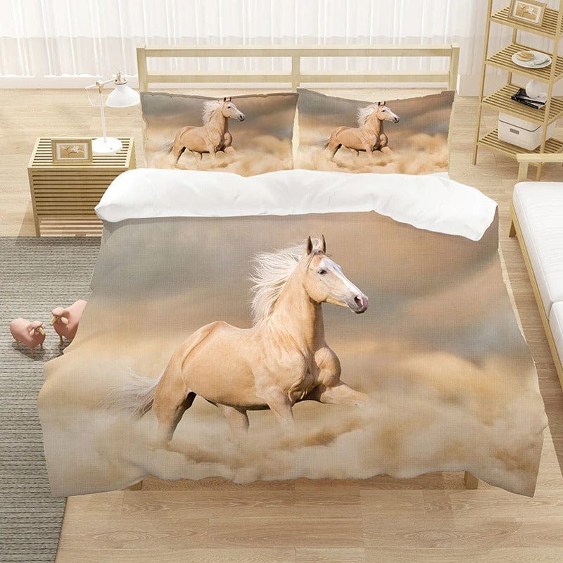 Housse de Couette Cheval Enfant