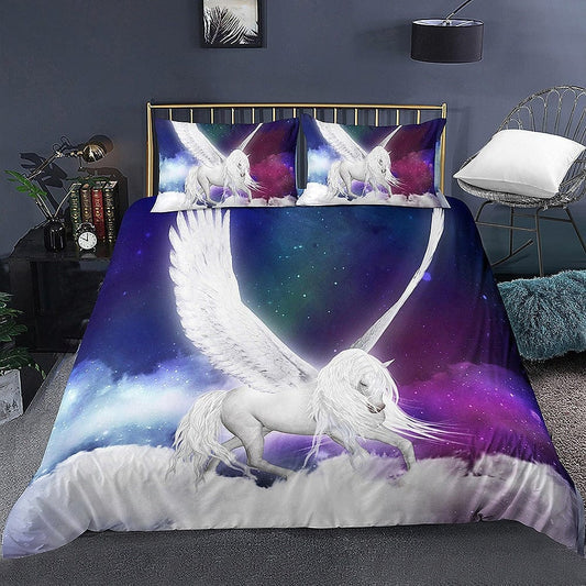 Housse de Couette Cheval Fille