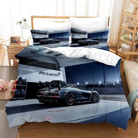 Housse de Couette Circuit Voiture
