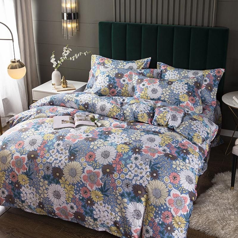 Housse de Couette Fleurie Vintage