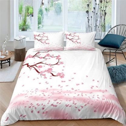 Housse de Couette Fleurs de Cerisier