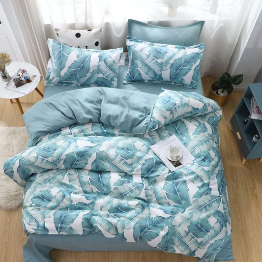 Housse de Couette Fleurs Tropicales