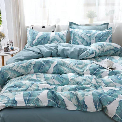 Housse de Couette Fleurs Tropicales