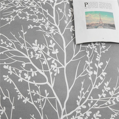 Housse de Couette Grise Motif