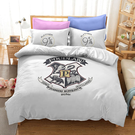 Housse de Couette Harry Potter Poudlard
