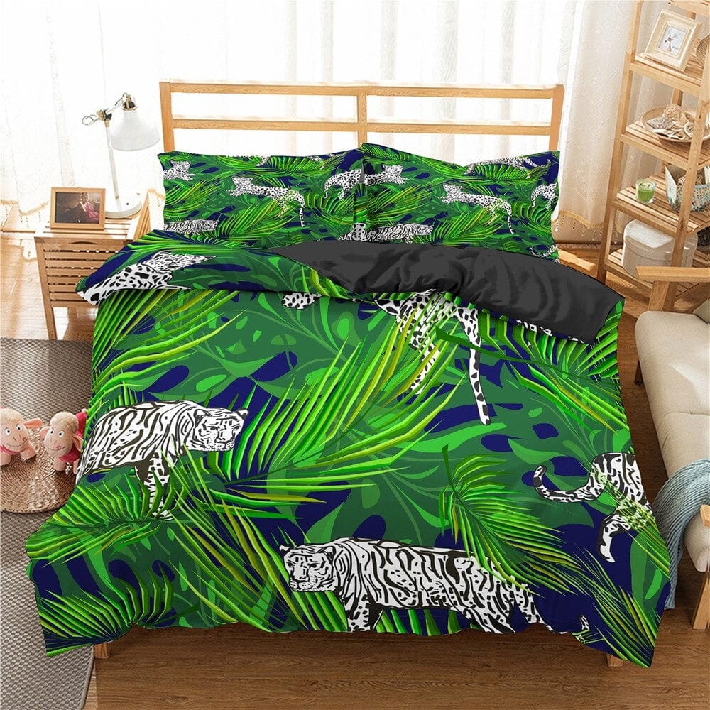 Housse de Couette Imprimé Jungle