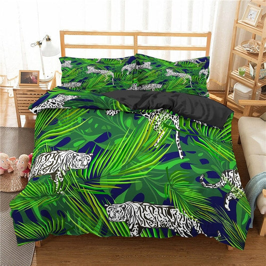 Housse de Couette Imprimé Jungle