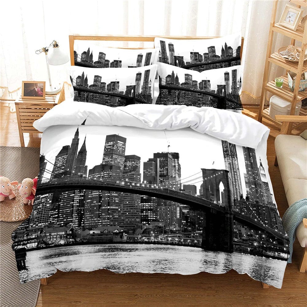 Housse de Couette Imprimé New York
