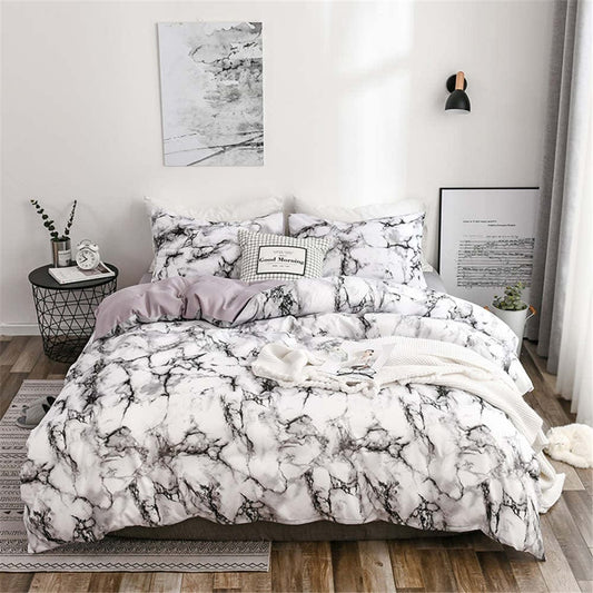 Housse de Couette Marbre