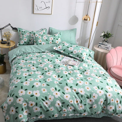 Housse de Couette Motif Fleurs