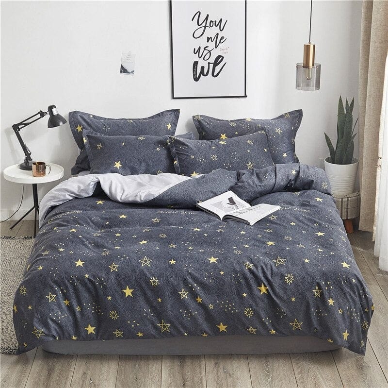 Housse de Couette Motif Scandinave