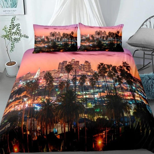 Housse de Couette New York Rose