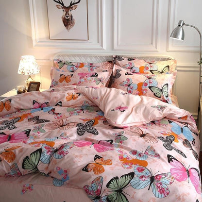 Housse de Couette Papillon 2 Personnes