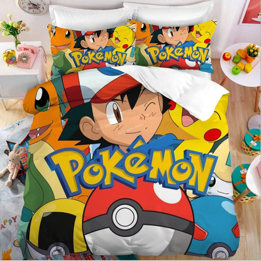 Housse de Couette Pokémon 1 Place